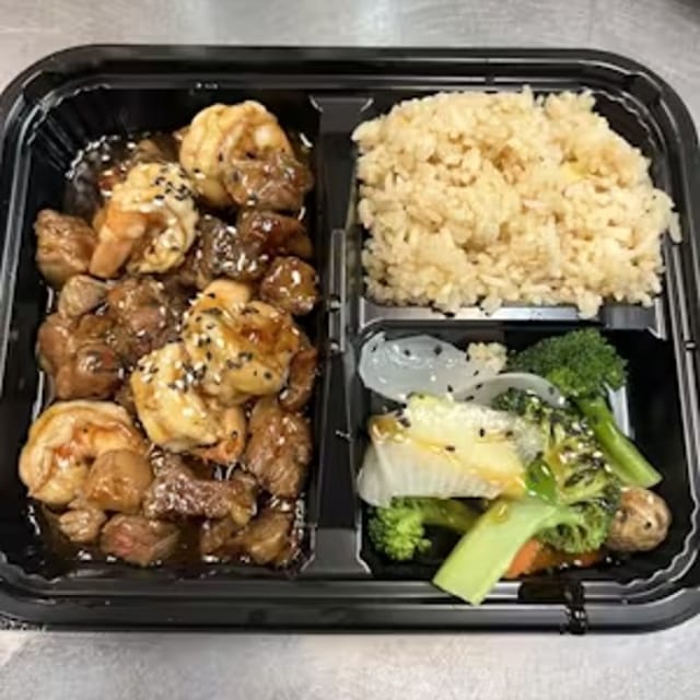 Hibachi Steak & Shrimp Combo.