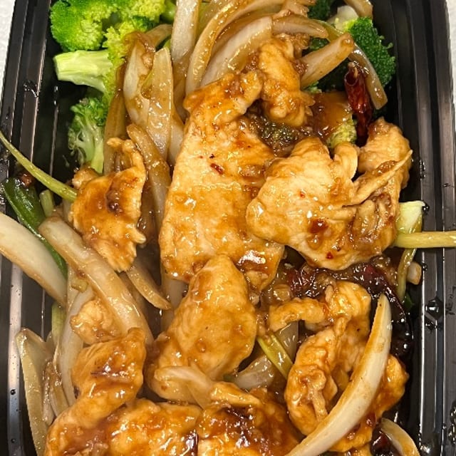 Szechuan Chicken.