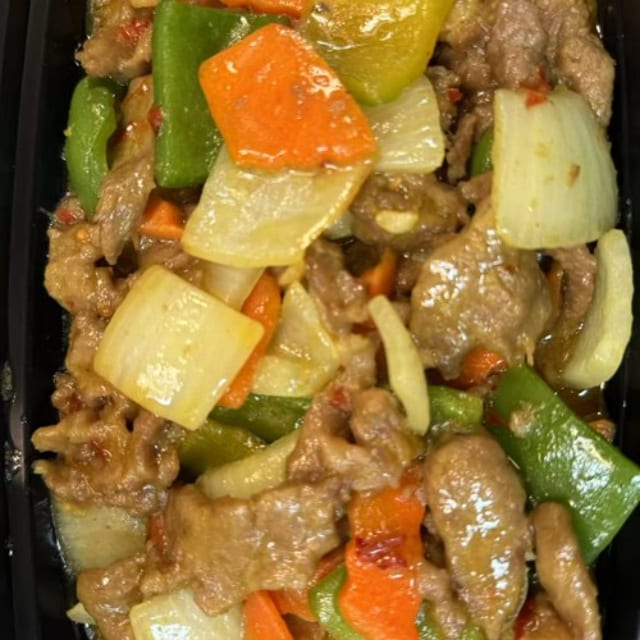 Curry Beef.
