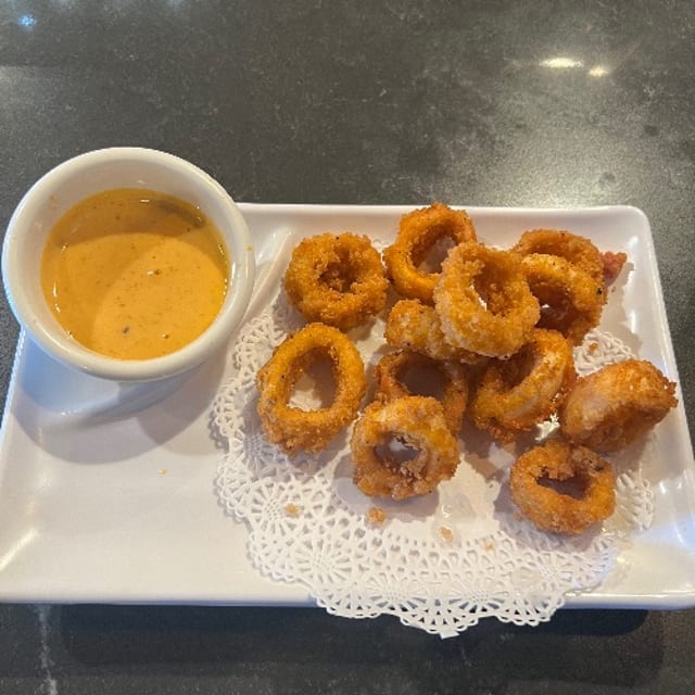 Spicy Calamari Tempura.