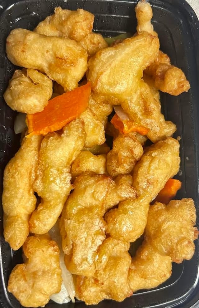 1.Sweet & Sour Chicken.