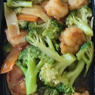 Shrimp with Broccoli